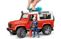 Bruder 2596 Land Rover Brandweerauto Met Speelfiguur