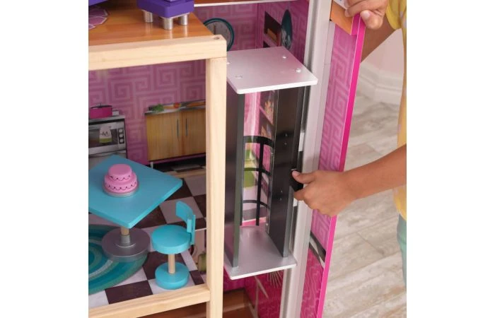 KidKraft Poppenhuis Uptown 8 KidKraft Poppenhuis Uptown - Afbeelding 8