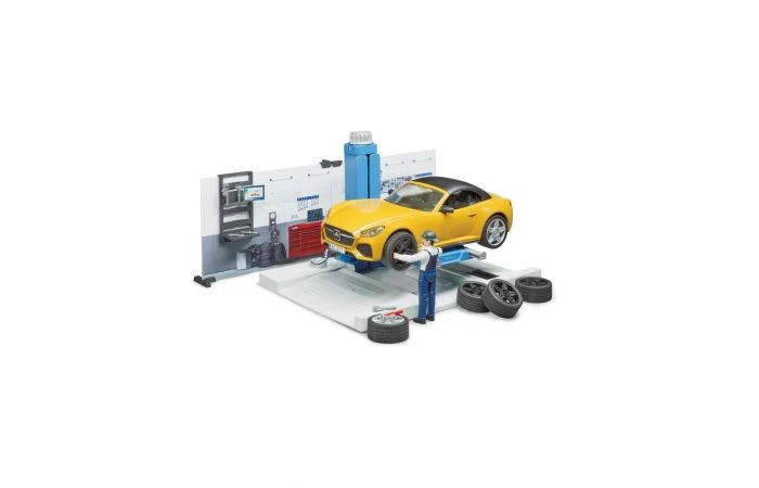 Bruder 62110 Auto Service Werkplaats 2 Bruder 62110 Auto Service Werkplaats - Afbeelding 2