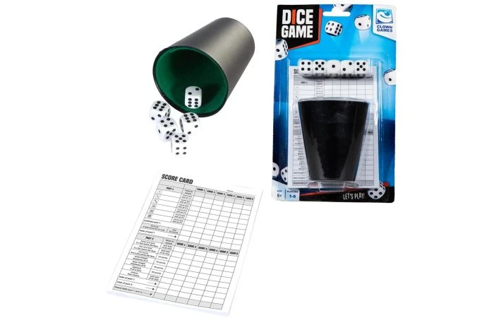 Dobbelset + Scoreblok 1 Dobbelset + Scoreblok