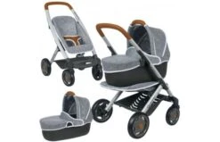 Smoby Quinny 3-in-1 Grijs Poppenwagen -Speelgoed Promoties Winkel 0d1302ad677c94603f8d38211402dd49a087ccfd840eafbc05b19242d40514b7