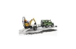 Bruder 2593 Land Rover Defender Met Aanhanger En JCB Kraan Met Bestuurder -Speelgoed Promoties Winkel 0ef3b826c039d8efe0524e5e1eef6f2dd72b2374ca80ea533cf05affbb915fa1