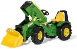 Rolly Toys RollyX-Trac Premium John Deere 8400R Tractor Met Lader -Speelgoed Promoties Winkel 1200x755
