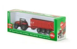 Siku 1844 Massey Ferguson Met Aanhangwagen -Speelgoed Promoties Winkel 129