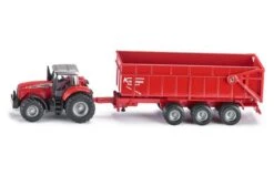 Siku 1844 Massey Ferguson Met Aanhangwagen