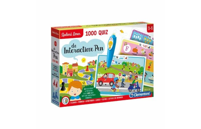 Clementoni Leerspel Interactieve Pen 1000 Quiz 2 Clementoni Leerspel Interactieve Pen 1000 Quiz - Afbeelding 2