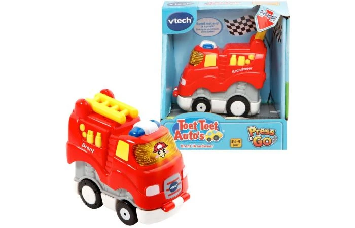VTECH Toet Toet Press N Go Brent Brandweer 1 VTECH Toet Toet Press N Go Brent Brandweer