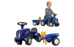 Falk New Holland Looptractor Set Blauw 1 / 3 Jaar 7 Falk New Holland Looptractor Set Blauw 1 / 3 Jaar -Speelgoed Promoties Winkel 2006410 010