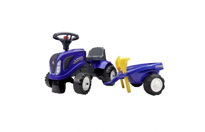 Falk New Holland Looptractor Set Blauw 1 / 3 Jaar 1 Falk New Holland Looptractor Set Blauw 1 / 3 Jaar