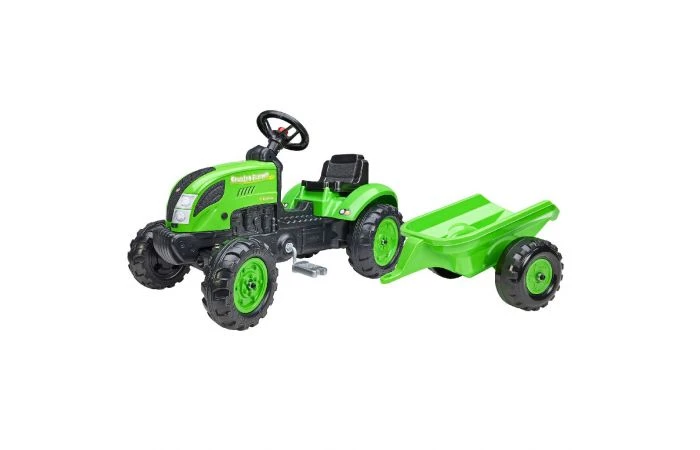 Falk Country Farmer Traptractor Set Groen 2 / 5 Jaar 1 Falk Country Farmer Traptractor Set Groen 2 / 5 Jaar
