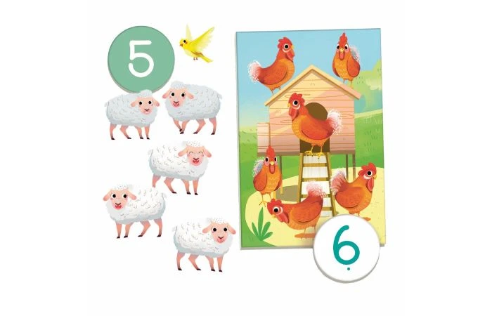 Clementoni Leerspel Getallenspel 1 Tot 10 2 Clementoni Leerspel Getallenspel 1 Tot 10 - Afbeelding 2