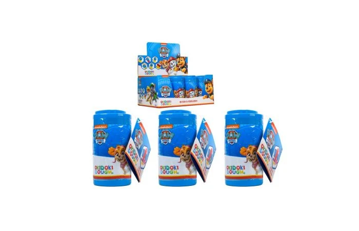 Paw Patrol Okidoki Dough Tube Medium 3 Ass. Disp. 1 Paw Patrol Okidoki Dough Tube Medium 3 Ass. Disp.