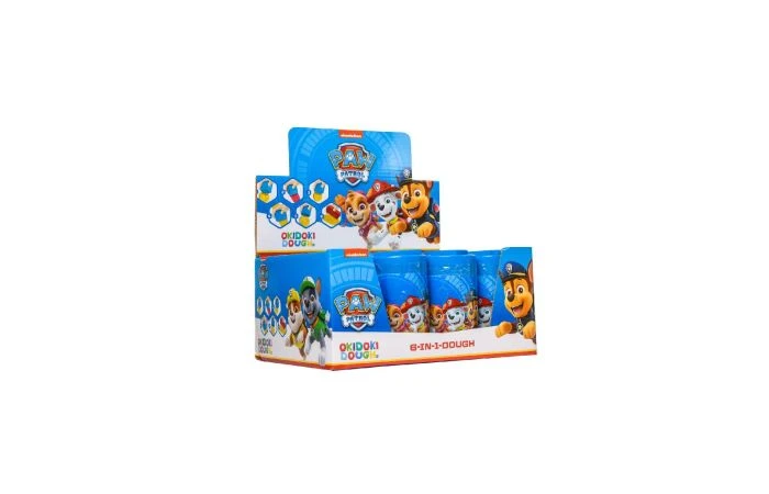 Paw Patrol Okidoki Dough Tube Medium 3 Ass. Disp. 3 Paw Patrol Okidoki Dough Tube Medium 3 Ass. Disp. - Afbeelding 3