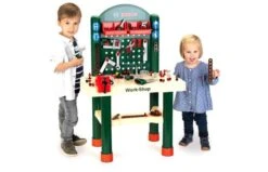 Klein Bosch Werkbank 82-delig -Speelgoed Promoties Winkel 25e6badb2bb6d2d64b9b2467685171e77b778bdcd42df702eff1e7ccdc22cc19