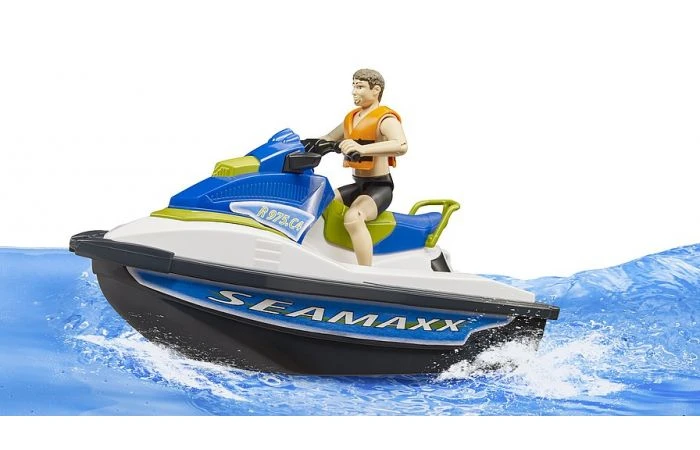 Bruder 63151 Bworld Waterscooter Met Bestuurder 4 Bruder 63151 Bworld Waterscooter Met Bestuurder - Afbeelding 4