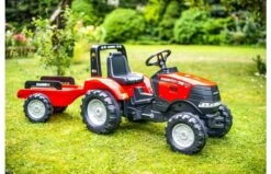 Falk Case IH Traptractor Rood -Speelgoed Promoties Winkel 54ae2f7e60711c47c0947e7faaa172a41b73ef30707c5cd13bbcc2df39313681