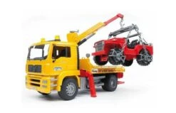 Bruder 2750 MAN Takelauto Met JEEP