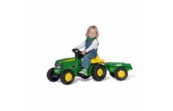 Rolly Toys RollyKid John Deere Traptractor Met Aanhanger -Speelgoed Promoties Winkel 704 1219 2