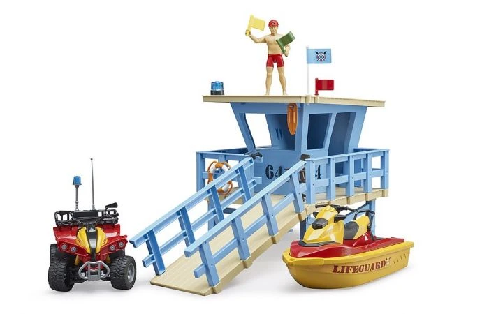 Bruder 62780 Bworld Reddingsbrigade Met Voertuigen 1 Bruder 62780 Bworld Reddingsbrigade Met Voertuigen