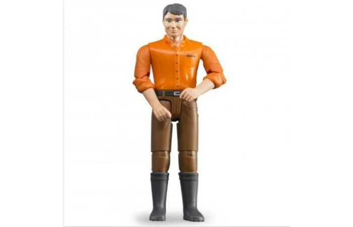 Bruder 60006 Man Met Blond Haar En Schoenen 3 Bruder 60006 Man Met Blond Haar En Schoenen - Afbeelding 3