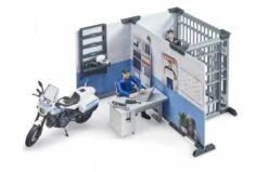 Bruder 62732 Bworld Politiebureau Met Politiemotor