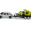Siku 2544 Personenwagen Met Transportaanhangwagen