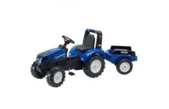 Falk 'New Holland' Blauwe Traptractor Set 3/7