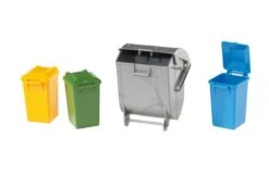 Bruder 2607 Set Vuilniscontainers