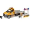 Bruder 2677 Mercedes-Benz Sprinter Wegenbouw Auto