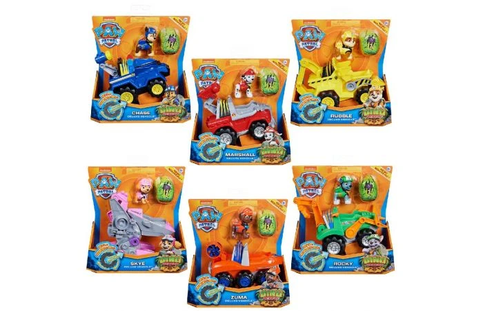 Paw Patrol Dino Rescue Themed Vehicles 1 Paw Patrol Dino Rescue Themed Vehicles