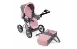 Bayer Chic Poppenwagen Leni Combi (lichtgrijs/roze) -Speelgoed Promoties Winkel e2f91f03aa37b6fb7bd0920722556b08e007a5e83ab207ec0f2e22f518f09e5b