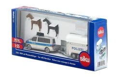 Siku Politiebus Met Paardentrailer