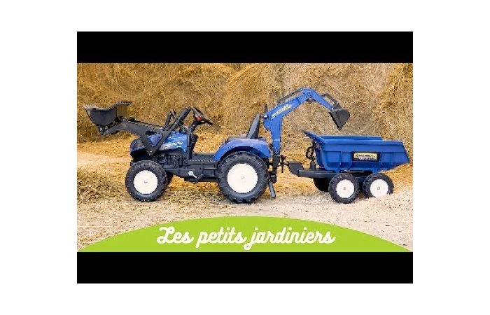 Falk New Holland T8 Traptactor Met Lader En Aanhanger 7 Falk New Holland T8 Traptactor Met Lader En Aanhanger - Afbeelding 7