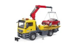 Bruder 3750 MAN LKW Trekker En Aanhanger Met Licht En Geluid 7 Bruder 3750 MAN LKW Trekker En Aanhanger Met Licht En Geluid -Speelgoed Promoties Winkel rode 1