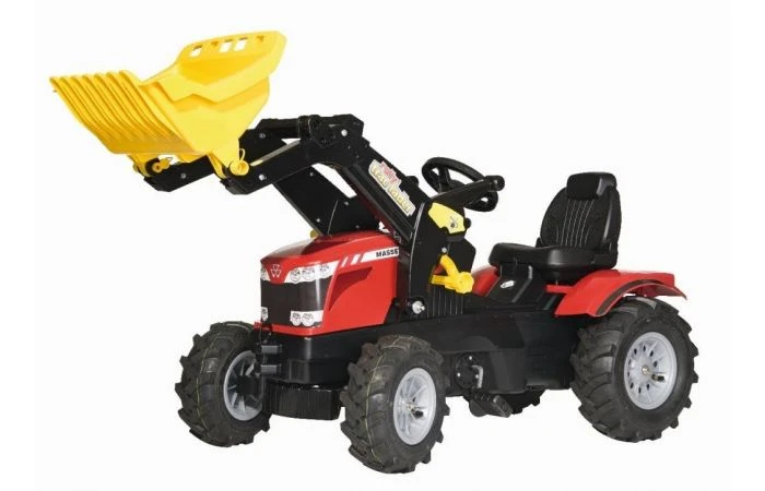 Rolly Toys RollyFarmtrac MF 8650 TrapTractor Met Voorlader En Luchtbanden 1 Rolly Toys RollyFarmtrac MF 8650 TrapTractor Met Voorlader En Luchtbanden