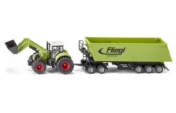 Siku 1949 Claas Met Voorlader, Dolly En Aanhanger -Speelgoed Promoties Winkel tel