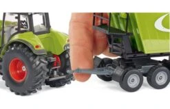 Siku 1949 Claas Met Voorlader, Dolly En Aanhanger -Speelgoed Promoties Winkel tel 4