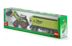 Siku 1949 Claas Met Voorlader, Dolly En Aanhanger -Speelgoed Promoties Winkel tel 5