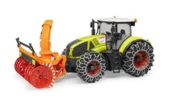 Bruder 3017 Claas Axion 95 Met Sneeuwkettingen En Sneeuwblazer -Speelgoed Promoties Winkel trekker