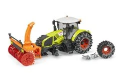 Bruder 3017 Claas Axion 95 Met Sneeuwkettingen En Sneeuwblazer -Speelgoed Promoties Winkel trekker 3 1