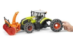 Bruder 3017 Claas Axion 95 Met Sneeuwkettingen En Sneeuwblazer -Speelgoed Promoties Winkel trekker 4