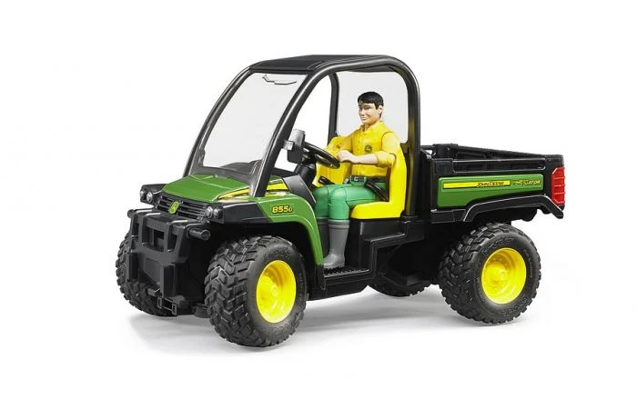 Bruder 2490 John Deere Gator 855D Met Chauffeur 4 Bruder 2490 John Deere Gator 855D Met Chauffeur - Afbeelding 4